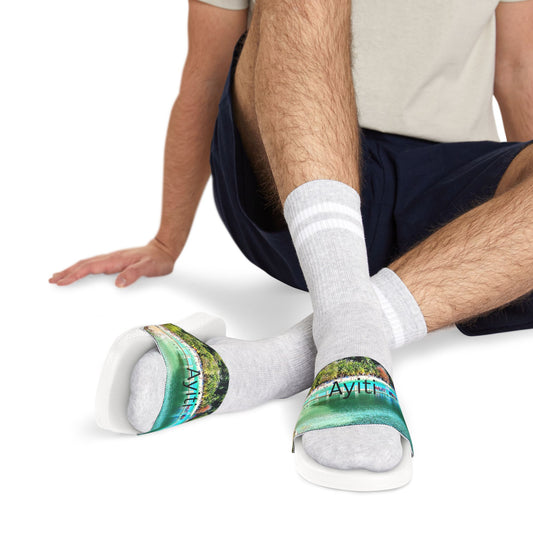 Stylish Men's Removable-Strap Sandals, Casual Footwear for Summer, Beach Ready, Vacation Essential, Trendy Slippers, Relaxing Comfort